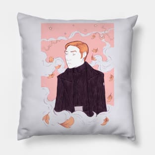 Hux with leaves Pillow