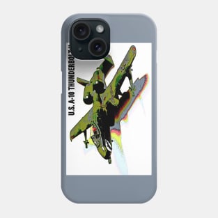 U.S. A-10 Thunderbolt II Warthog (Green Camo) Phone Case