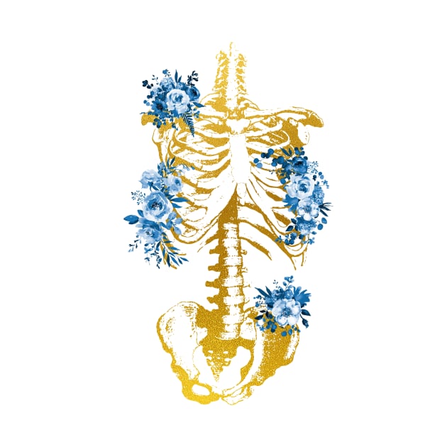 Skeleton Torso by erzebeth