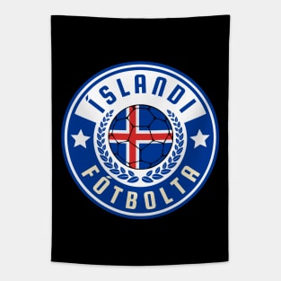 Islandi Fotbolta Tapestry