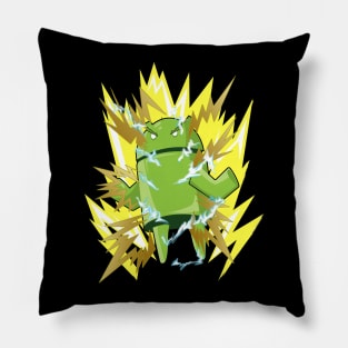 Super Saiyan Android Bot Pillow