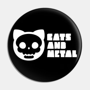 CATS AND METAL Pin