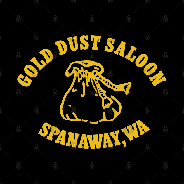 Vintage Spanaway Gold Dust Saloon by ThatPopLife