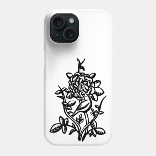 Gladzor Bird with Rose Phone Case