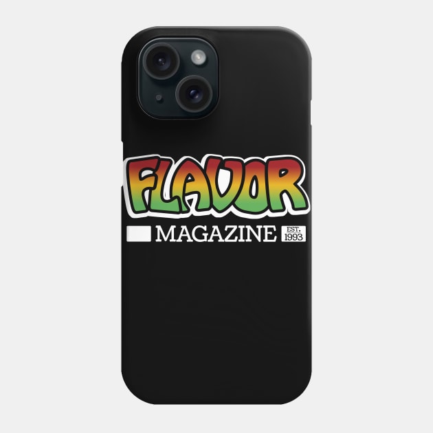 Flavor Magazine Phone Case by Nazonian