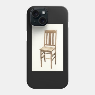 Plain Wood Chair Watercolor Phone Case