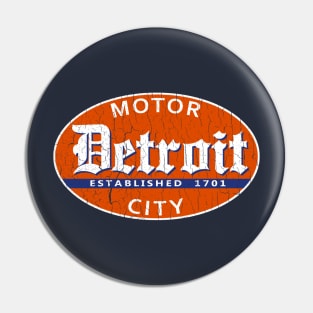 Vintage Detroit - Motor City Pin
