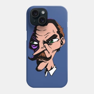Mustache man Phone Case