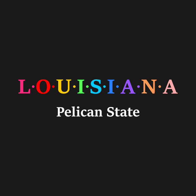 Louisiana, USA. Pelican State by Koolstudio