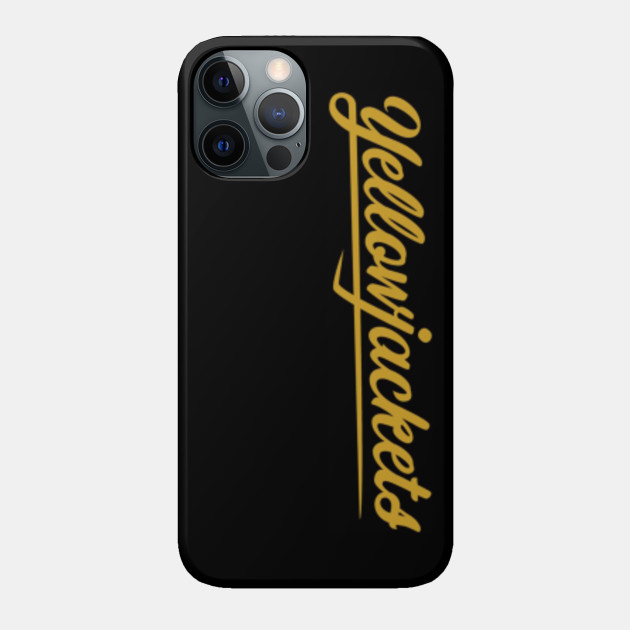 Yellowjackets - Showtime - Team Logo - Soccer - Yellowjackets Showtime - Phone Case