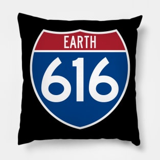 Earth 616 Pillow