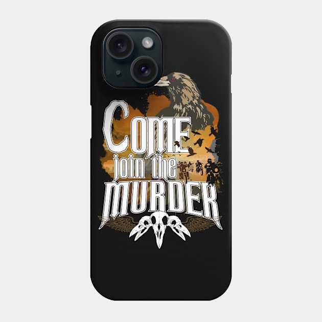 Come join the murder - fire variant Phone Case by Rackham