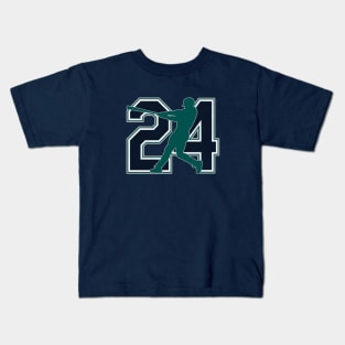 Youth Seattle Mariners Ken Griffey Jr. White Legends Name & Number T-Shirt