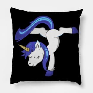 Handstand Unicorn Gymnast Acrobat Acrobatic Girls Pillow