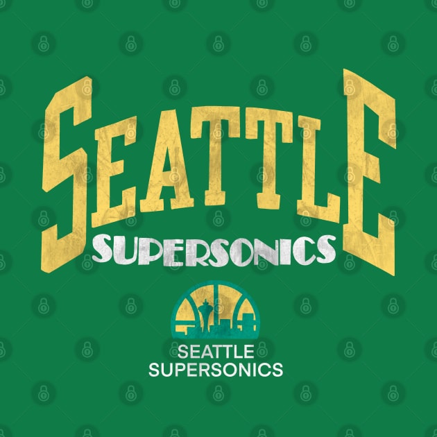 Seattle seupersonics classic by Polaroid Popculture