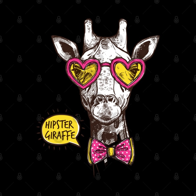 Hipster Giraffe by TambuStore