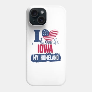 Iowa my homeland Phone Case