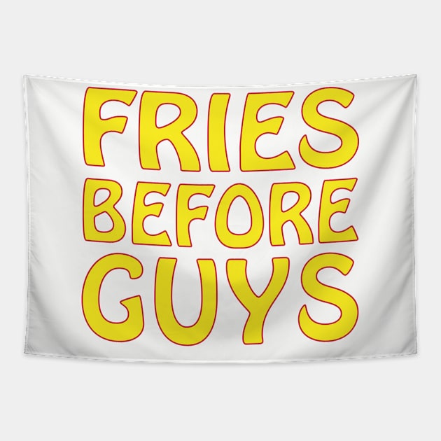 fries before guys Tapestry by Soozy 