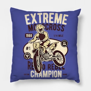 Extreme Motocross champion Pillow