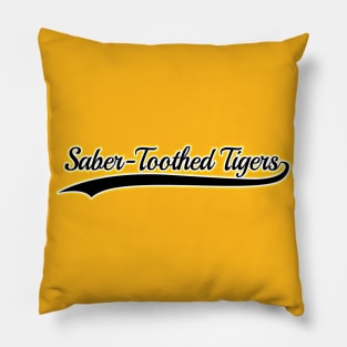 Saber Toothed Tiger Team Pillow