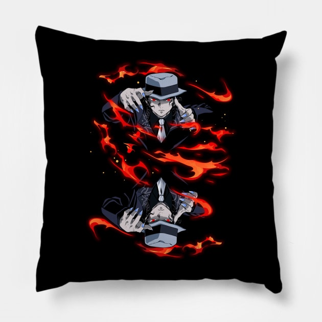 Demon Muzan Pillow by keenkei