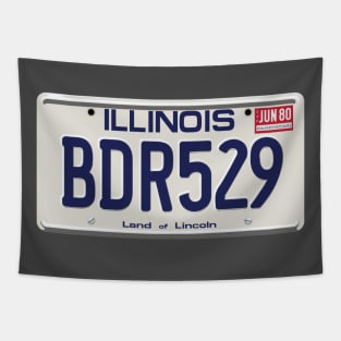 Bluesmobile License Plate BDR529 Tapestry