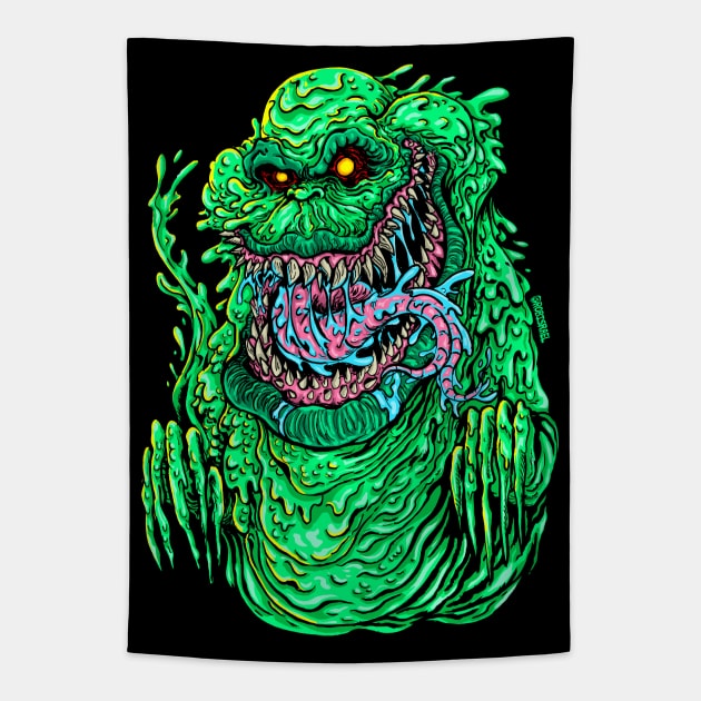 Gross Ghost Tapestry by Robisrael