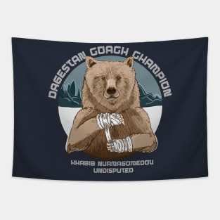 Khabib Nurmagomedov Coach Tapestry