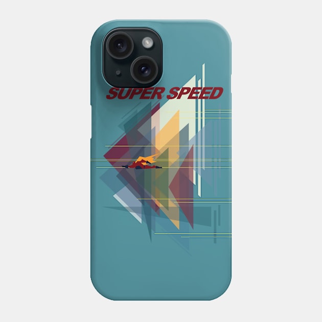 Super Speed Phone Case by Angeli Library