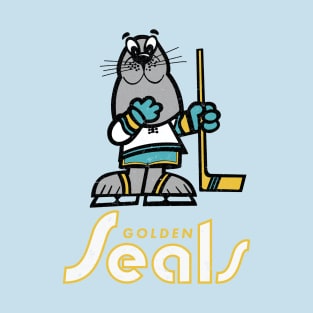 Defunct California Golden Seals Hockey Sparky T-Shirt