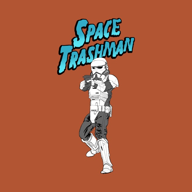 Space Trashman by SkipBroTees