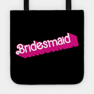 Bridesmaid Barbie logo Tote