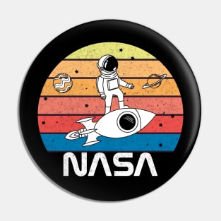 Nasa Vintage Colors Pin