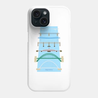 Bridges of the Tyne Phone Case