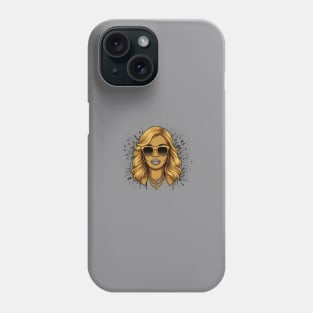 golden girl thug life Phone Case