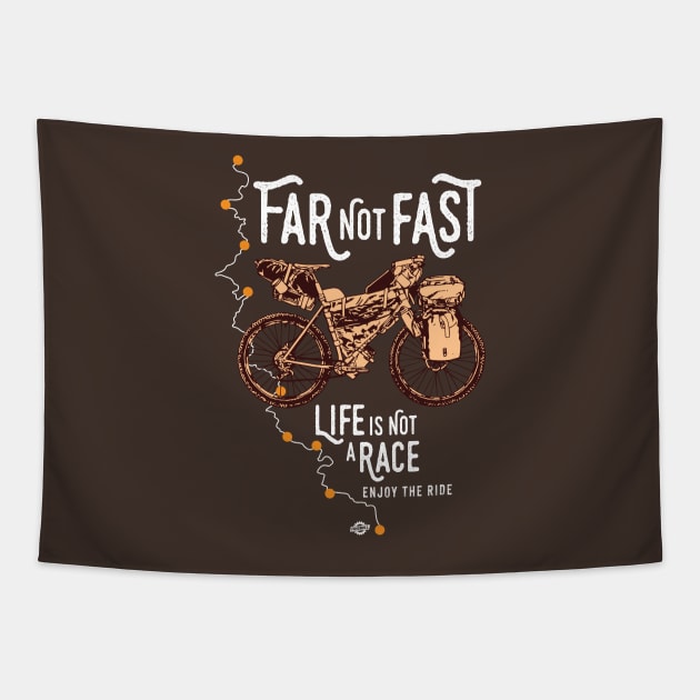 Far Not Fast Tapestry by reigedesign