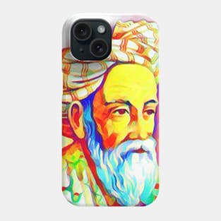 Omar Khayyam Portrait | Omar Khayyam Artwork 7 Phone Case