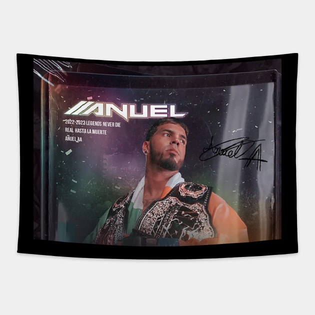 Anuel AA music Tapestry by yasminewilbond