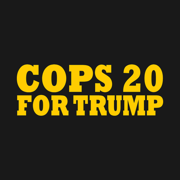 COPS FOR TRUMP by Milaino