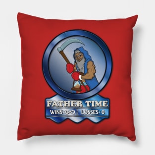 Father Time Infinite Wins Pillow