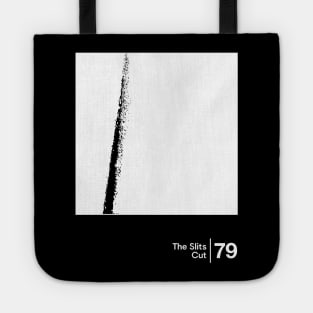 The Slits Cut / Minimalist Graphic Design Fan Artwork Tote