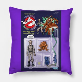 THE REAL GHOST CORPS - UNCLE PETER MOSEN - CARDBACK #01 Pillow
