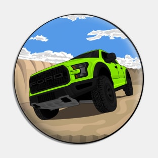 RAPTOR LIME Pin