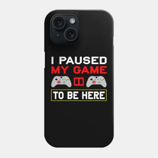 my game to be here Phone Case