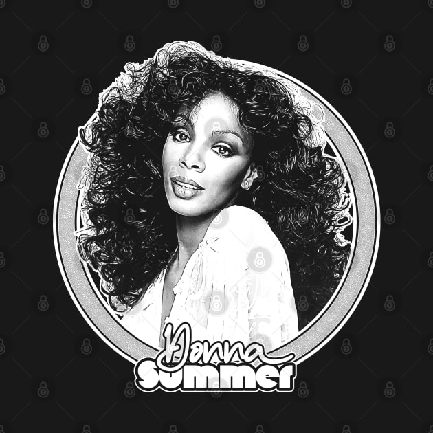 Donna Summer \\\\\ Retro Style Fan Art Design by DankFutura