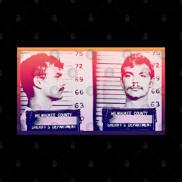 Jeffrey Dahmer #3 ∆∆∆ 90s Styled Retro Graphic Design by DankFutura