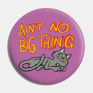 Ain’t no big thing… Pin