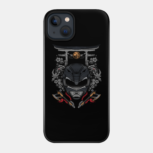 BLack Ranger - Power Ranger - Phone Case