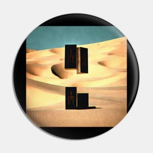 sand abstraction Pin