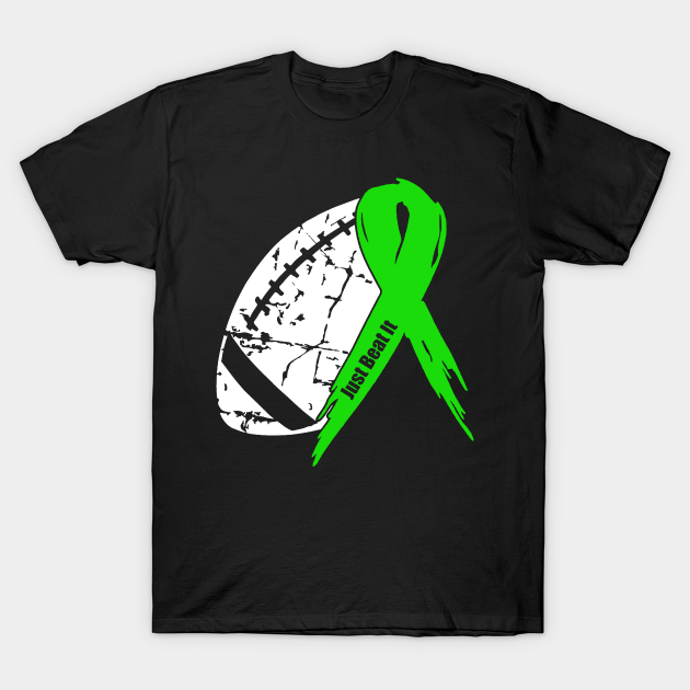 Discover Non-Hodgkin's Lymphoma Awareness Football Ribbon - Non Hodgkins Lymphoma - T-Shirt